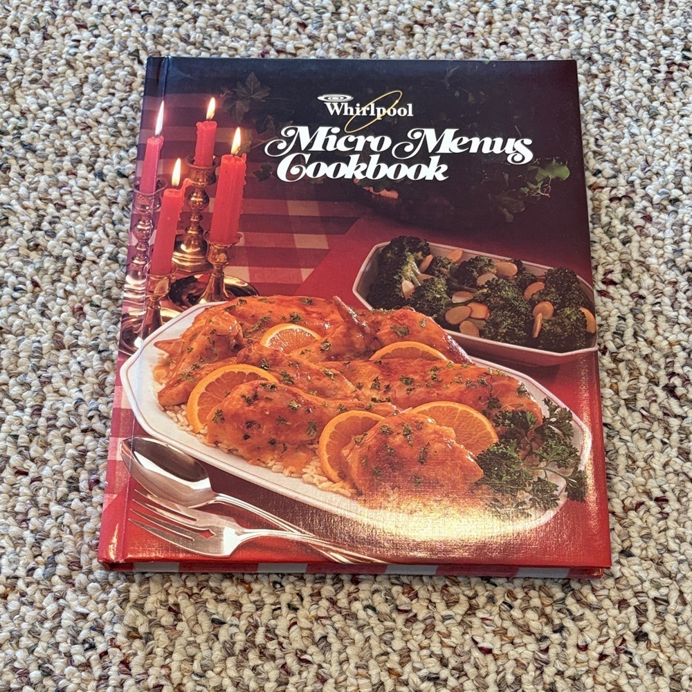 Whirlpool Micro Menus Cookbook - Vintage